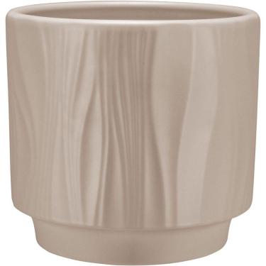 Imagem de Cachepô Vaso Decorativo Planta Home&co Cerâmica Bege