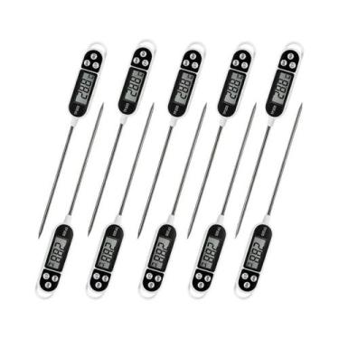 Imagem de Termômetro Digital De Cozinha 1-10P TP300 Para Carne, Cozimento, Churr