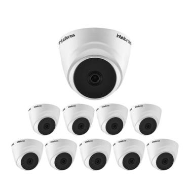 Imagem de Kit 10 Câmeras HDCVI 2 Megapixels Full HD 20m VHL 1220 D G8 Intelbras