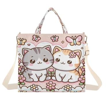 Imagem de Burbuja Sacola feminina fofa de veludo cotelê, bolsa tiracolo para compras, trabalho, viagem, P, B128, Small