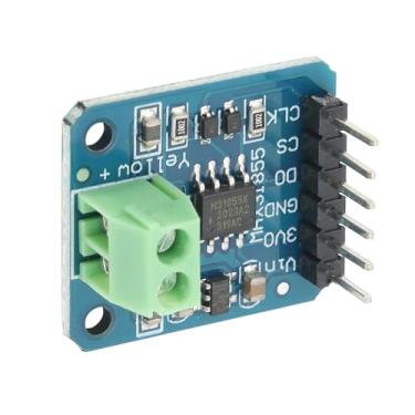 Imagem de Luqeeg Termopar Temperatura Sensor Módulo Porta SPI Saída Digital para Suprimentos Industriais Módulo de Termopar Tipo K de Plástico de 0,8 X 0,8 pol. MKS SBASE