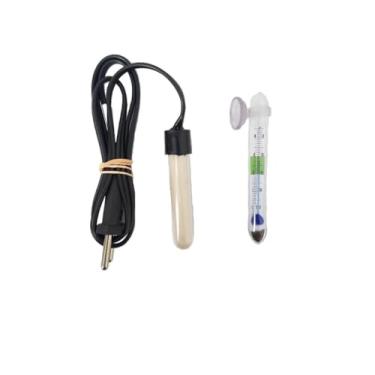 Imagem de Aquecedor Para Peixe 2,5w + Termômetro Aquário Pequeno 110V