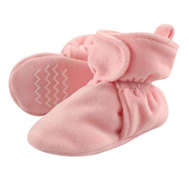 Imagem de Hudson Baby Botas de veludo unissex aconchegantes para bebês, Rosa claro, 4 Toddler