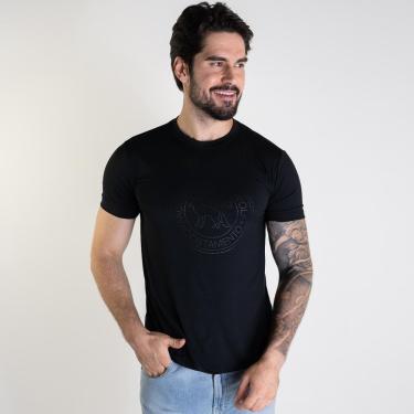 Imagem de Camiseta Acostamento Modal Circle Preta-Masculino