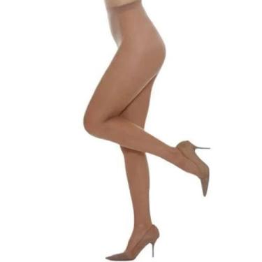 Imagem de Meia Calça Lupo Fio 15 Fina, G, Po de arroz