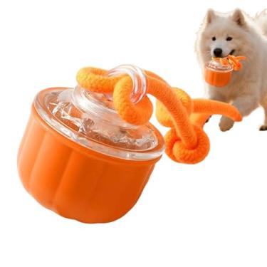 Imagem de Bola para cães – Material de treinamento inteligente para animais de estimação – Bola interativa de brinquedos para cães – para autoentretenimento, moagem de dentes, enriquecimento, busca, caminhada