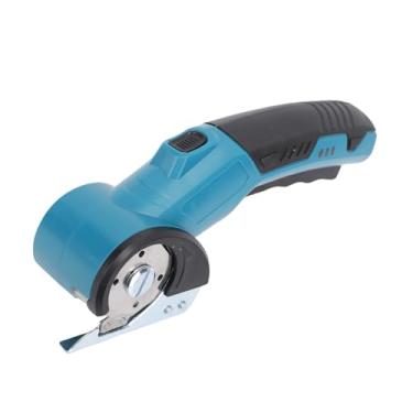 Imagem de Zhjvihx Cortador de Papelão Sem Fio, Tesoura Elétrica para Tecido de Couro de Carpete Com Luz LED e Display de Nível de Bateria, Bateria de íon de Lítio 3,6V 1500mAh, Corte Rápido de