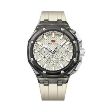 Imagem de Relógio Esportivo Masculino Com Pulseira De Silicone Laranja MINI FOCU