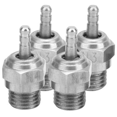 Imagem de aqxreight Peça de Acessório de Carro N3 N4 RC Adequada para Redcat HSP Plugue de Motor Material de Usuários Vela de Ignição RCVela de IgniçãoVela de Ignição do Motor de MetanolN3 Vela de IgniçãoN4