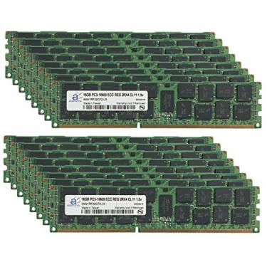 Imagem de Adamanta Atualização de memória de servidor de 256 GB (16 x 16 GB) para computador Quanta QCT Stratos S210-X12MS DDR3 1333 PC3-10600 ECC registrado 2Rx4 CL9 1,5v RAM