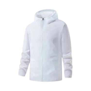 Imagem de Jaqueta Impermeável Unissex Para Caminhadas, Corta-Vento, Proteção Sol