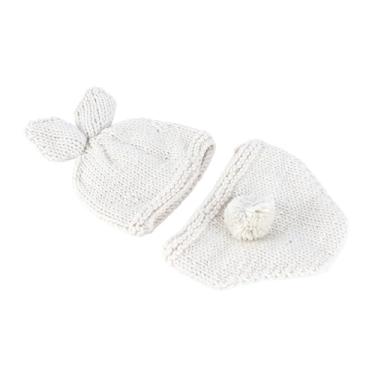 Imagem de Generic Conjunto de Fantasia de bebê Feito à Mão para Meninos e Meninas Recém-nascidos Puro Material de Algodão de crochê Macio para Bebês de 0 a 3 Meses Ótimo Acessório Fotográfico para Presentes