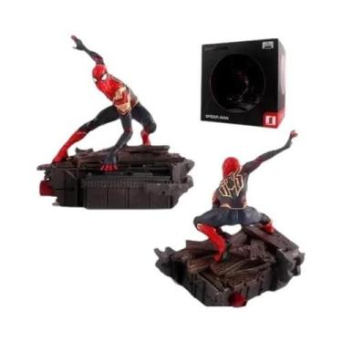 Imagem de Figura De PVC Do Homem-Aranha De 23cm, Modelo De Anime, Estátua De Dec