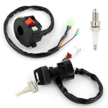 Imagem de Interruptor de ignição Start Stop para Yamaha Big Bear 350 Grizzly 600 Kodiak 400 Moto 4 Warrior 350 Wolverine 350 1993-2001 4GB-83973-09-00 4GB-83973-01-00