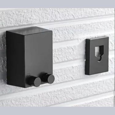 Imagem de Varal Retrátil de Roupas Discreto Automático de Parede Para Apartamento, Fio de Aço Inoxídavel - 4.2m - 20Kg PRETO