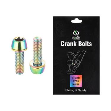 Imagem de Parafusos De Pedivela De Bicicleta M6*18mm (2 Peças) Para Pedivela SHI