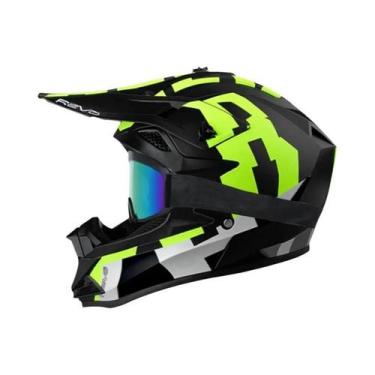 Imagem de Capacete Universal De Motocicleta Para Crianças E Adultos Com 3 Peças 