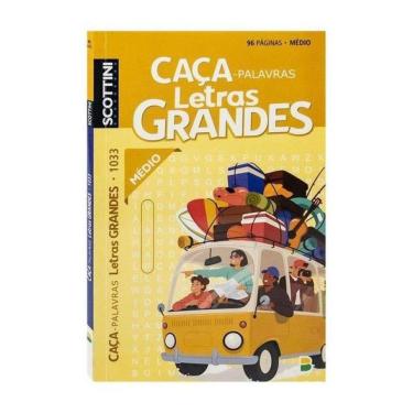 Imagem de Scottini Caça-Palavras Letras Grandes (96P) N.1033 (Médio)