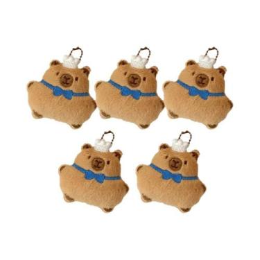 Imagem de Pingente De Pelúcia Kawaii De Capivara, Charme De Boneco Temático De C