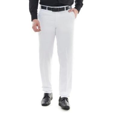 Imagem de Calça Social Branca-Masculino