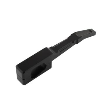 Imagem de KiBcsLic Suporte lateral para motocicleta, apoio de perna para descanso, apoio de pé para descanso lateral de motocicleta para acessórios para 368G, Preto