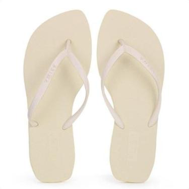 Imagem de Chinelo Brizza Arezzo Flash Basics Bege - Feminino-Feminino