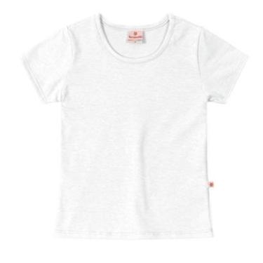 Imagem de BLUSA INFANTIL MANGA CURTA COTTON BRANDILI BÁSICA REF:80070 12/18-Feminino