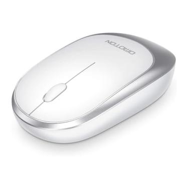 Imagem de Mouse Sem Fio Bluetooth BM002 Pilha AA Não Inclusa Design Ergonômico Conexão Estável Baixo Consumo Energia Silencioso Prático para Uso Diário MPOWER