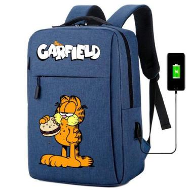 Imagem de Mochila Escolar Usb Infantil Estampa Criativa Para Notebooks, Escola E
