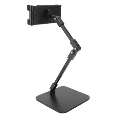Imagem de Naroote Suporte para Telefone Celular, Suporte para Tablet de Mesa Com Braço Longo Ajustável Em Aço, Com Rotação de 360 ​​graus Com Braço Articulado, Ideal para Smartphones e Tablets de 3,5 a 12