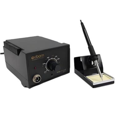Imagem de Estação De Solda e Retrabalho Analógica Esd Com Controle De Temperatura Ajustável De 200 A 480°C (127, Volts)