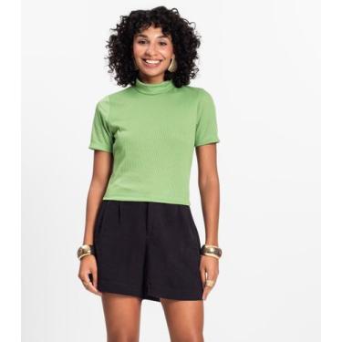 Imagem de Blusa Feminina Infinita Cor Verde - Rovitex, G, Verde