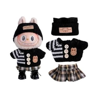 Imagem de Conjunto De Roupa E Sapatos Para Boneca Labubu De 17cm, Acessórios DIY