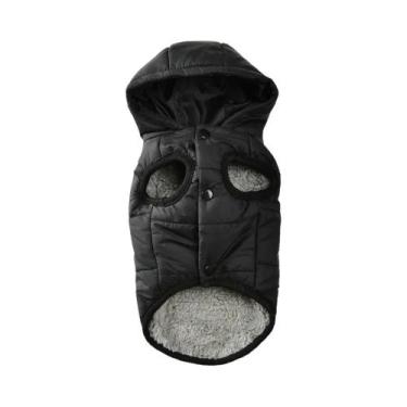 Imagem de Casaco De Inverno Para Cães Pequenos E Médios Com Capuz De Fleece, Que