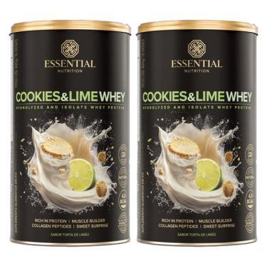 Imagem de Kit 2X: Cookies & Lime Whey Essential Nutrition 405g