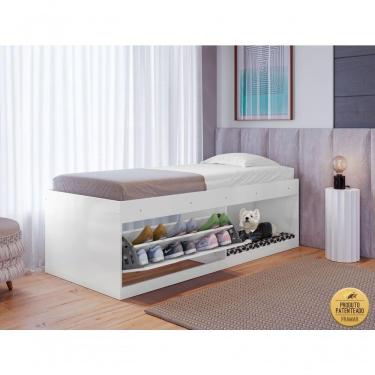 Imagem de Cama Pet Solt. Com Sapateira Embutida Vanessa Framar Branca