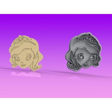 Imagem de Cortador Princesa Sofia Tamanho 6 Cm