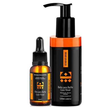 Imagem de Kit 01 Óleo Para Barba Goot Wood + 01 Balm Goot Wood Embaixador 120Ml