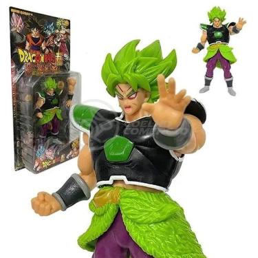 Imagem de Boneco Broly Super Sayajin Dragon Ball Z Super - 20Cm