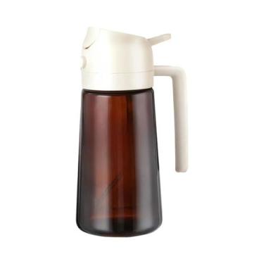Imagem de Spray De Azeite Marrom Bloqueador De Luz 16oz 470ML 2 Em 1 Dispensador