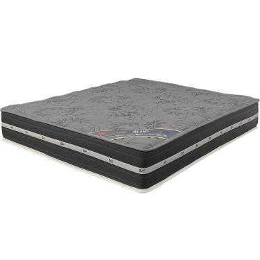 Imagem de Colchão de Molas Queen Milano 158x198 Exclusivo Castor Colombo - Cinza