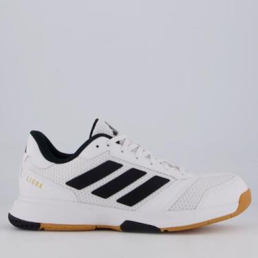 Imagem de Tênis Adidas Ligra 8 Branco e Preto, 41