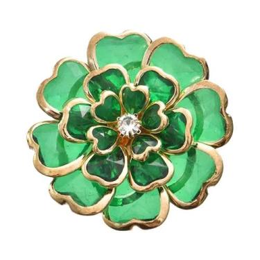 Imagem de Capas De Botão Flor De Camélia Para Blusas Femininas, Camisas Sociais 