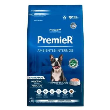 Imagem de Premier Ambientes Internos Cães Adultos Porte Pequeno Castrados 2,5kg