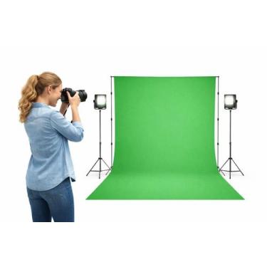 Imagem de Suporte Fundo Infinito Chroma Key 3x3 Bolsa 15 Presilhas - CEPROPLAST