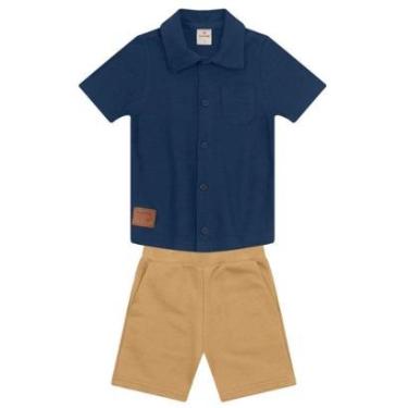 Imagem de Conjunto infantil menino social Brandili-Masculino
