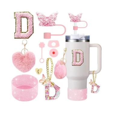 Imagem de Conjunto De Acessórios Para Copo Stanley 30oz 40oz 9 Peças: Tampa De S