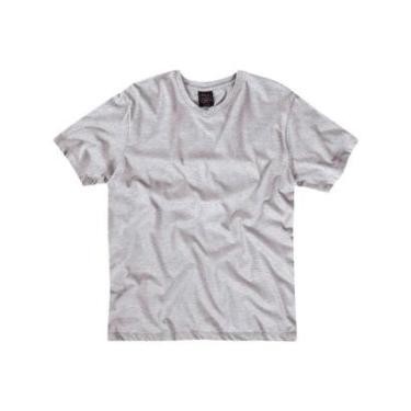 Imagem de Camiseta Hering Básica Manga Curtas Com Decote V Masculina-Masculino