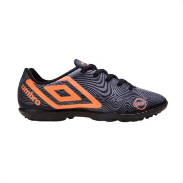 Imagem de Chuteira Society Infantil Umbro Orbit Jr E Coral-Masculino