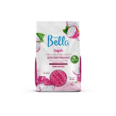 Imagem de Cera Depilatória Quente Confete Pink Pitaya Depil Bella 1kg